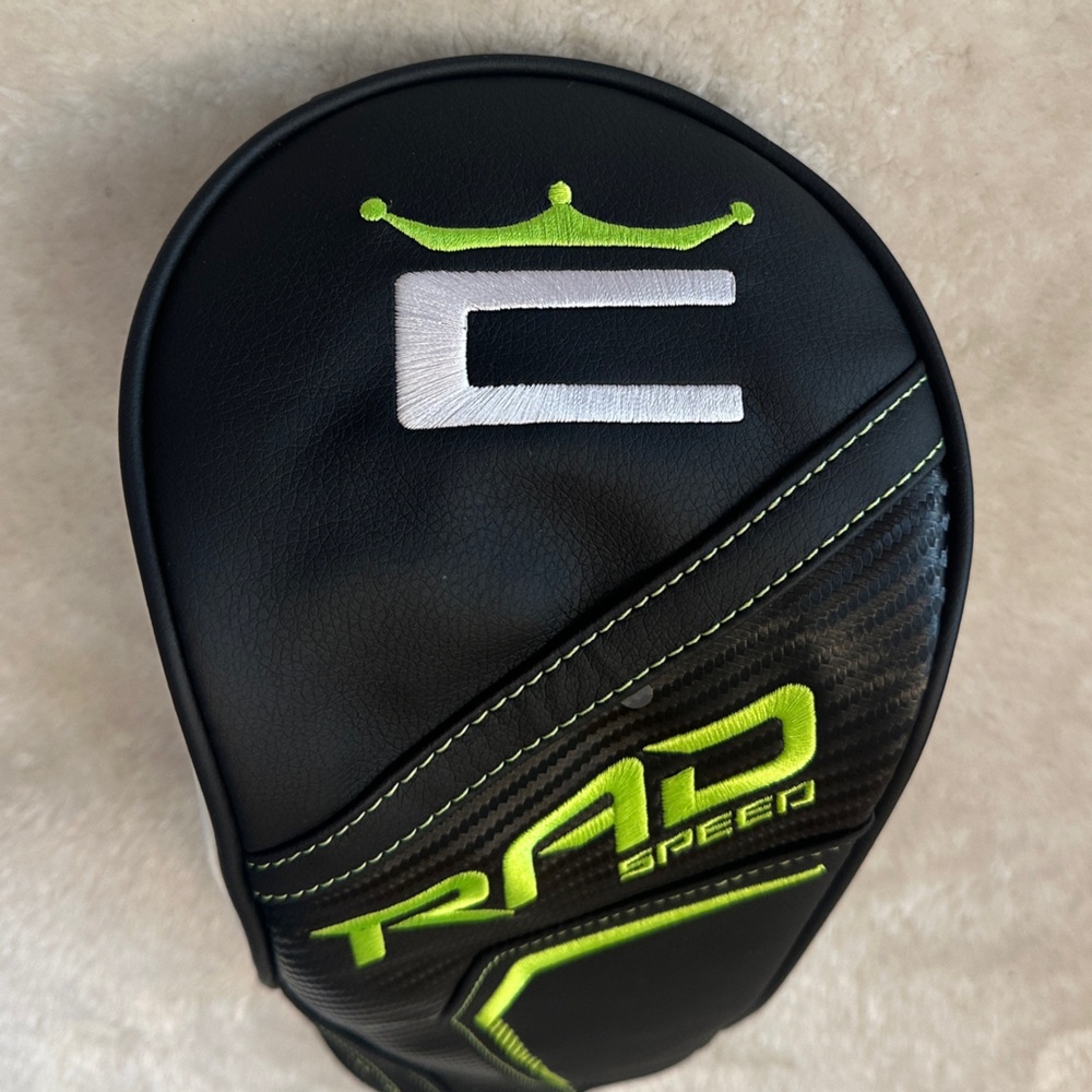 Cobra RADSPEED Black and Green Golf Club Headcover. NEW